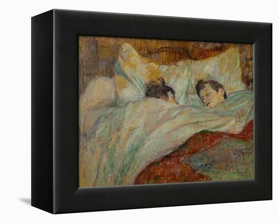 The Bed (Le Lit), 1892-Henri de Toulouse-Lautrec-Framed Premier Image Canvas