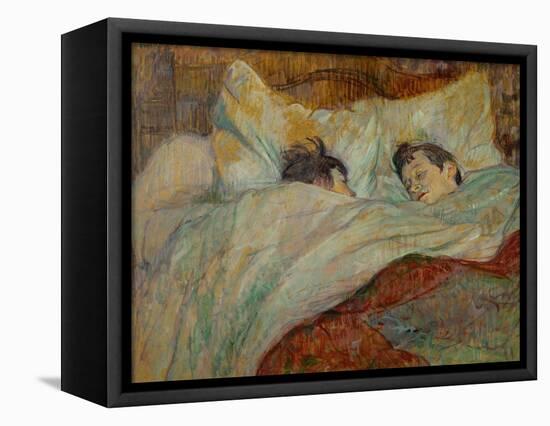The Bed (Le Lit), 1892-Henri de Toulouse-Lautrec-Framed Premier Image Canvas