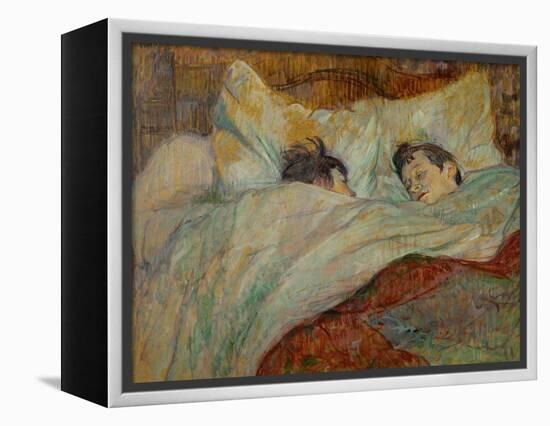 The Bed (Le Lit), 1892-Henri de Toulouse-Lautrec-Framed Premier Image Canvas