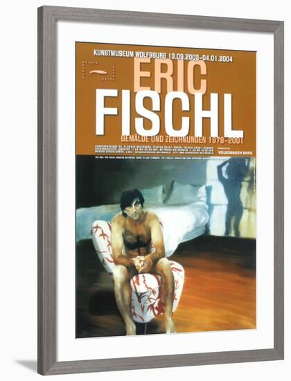 The Bed, the Chair, the Dancer-Eric Fischl-Framed Art Print