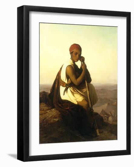 The Bedouin Boy-German School-Framed Giclee Print