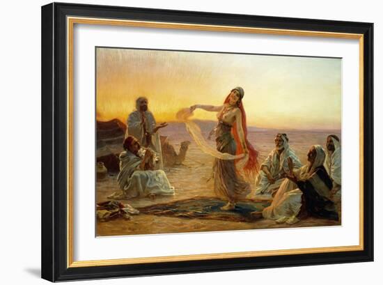 The Bedouin Dancer-Otto Pilny-Framed Giclee Print