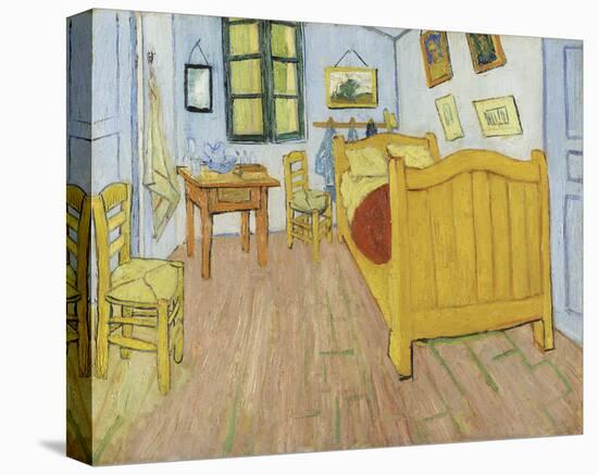 The Bedroom 1888 Stretched Canvas Print By Vincent Van Gogh Art Com