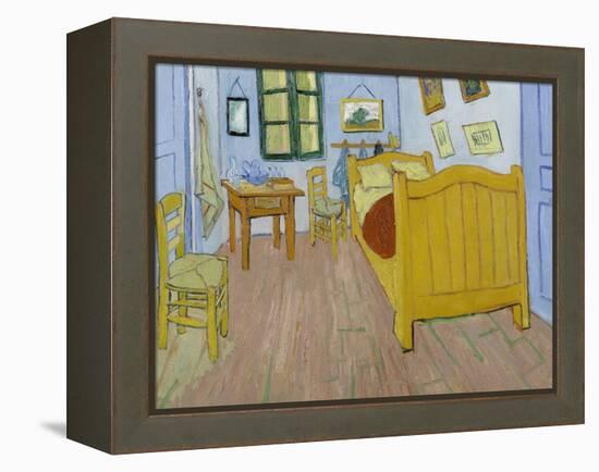 The Bedroom, 1888-Vincent van Gogh-Framed Premier Image Canvas