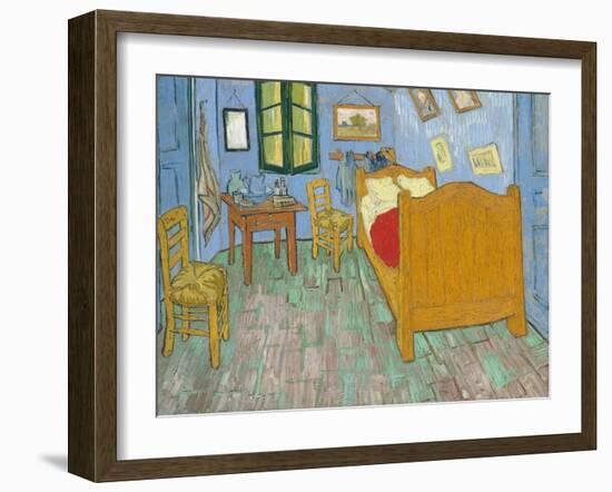 The Bedroom, 1888-Vincent van Gogh-Framed Art Print