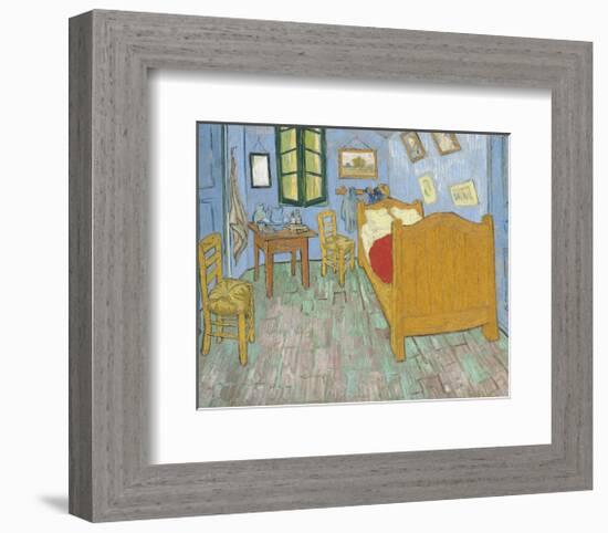 The Bedroom, 1889-Vincent van Gogh-Framed Art Print