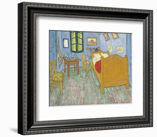 The Bedroom, 1889-Vincent van Gogh-Framed Art Print