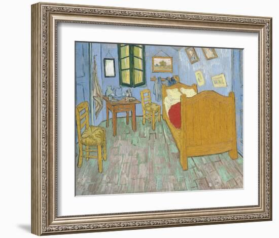 The Bedroom, 1889-Vincent van Gogh-Framed Art Print