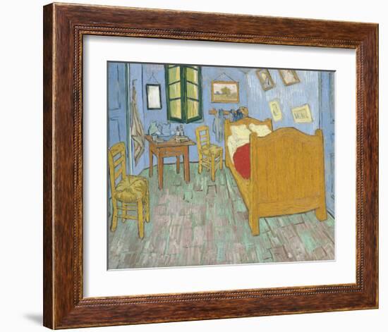 The Bedroom, 1889-Vincent van Gogh-Framed Art Print