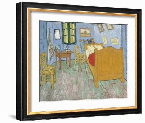 The Bedroom, 1889-Vincent van Gogh-Framed Art Print