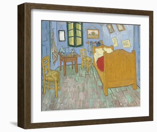 The Bedroom, 1889-Vincent van Gogh-Framed Art Print