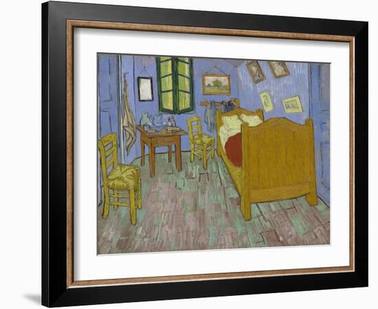 The Bedroom, 1889-Vincent van Gogh-Framed Giclee Print