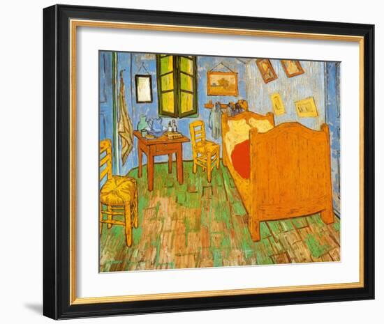 The Bedroom at Arles, c.1887-Vincent van Gogh-Framed Art Print