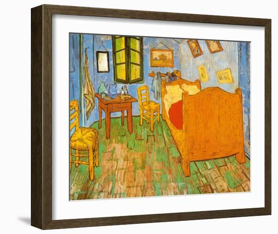 The Bedroom at Arles, c.1887-Vincent van Gogh-Framed Art Print