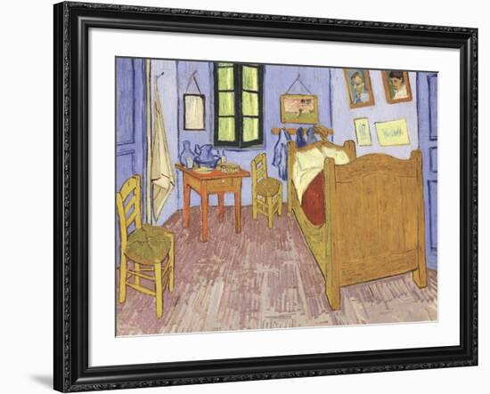 The Bedroom at Arles, c.1887-Vincent van Gogh-Framed Art Print