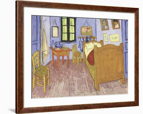 The Bedroom at Arles, c.1887-Vincent van Gogh-Framed Art Print