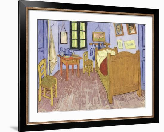 The Bedroom at Arles, c.1887-Vincent van Gogh-Framed Art Print