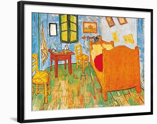 The Bedroom at Arles, c.1887-Vincent van Gogh-Framed Art Print