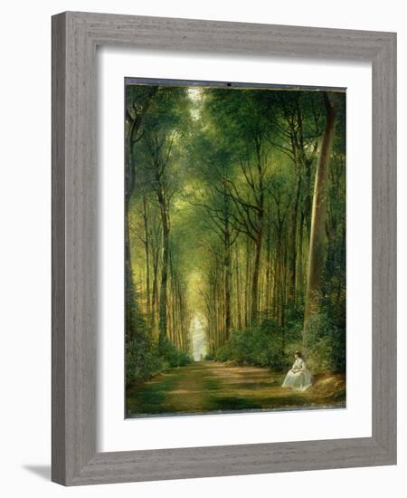 The Beech Avenue, Denbies, 1870-Richard Redgrave-Framed Giclee Print