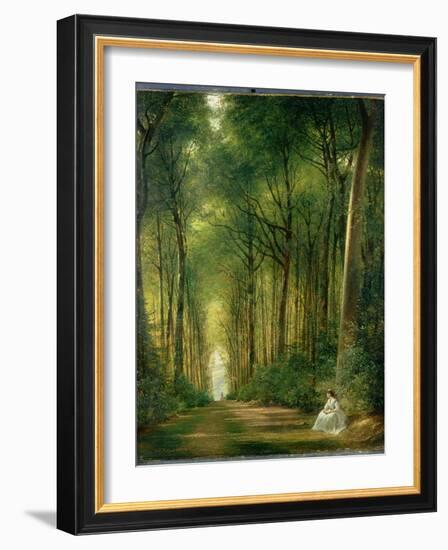 The Beech Avenue, Denbies, 1870-Richard Redgrave-Framed Giclee Print