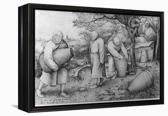 The Beekeepers, 'If You Know Where the Treasure Is, You Can Rob It', C.1567-68-Pieter Bruegel the Elder-Framed Premier Image Canvas