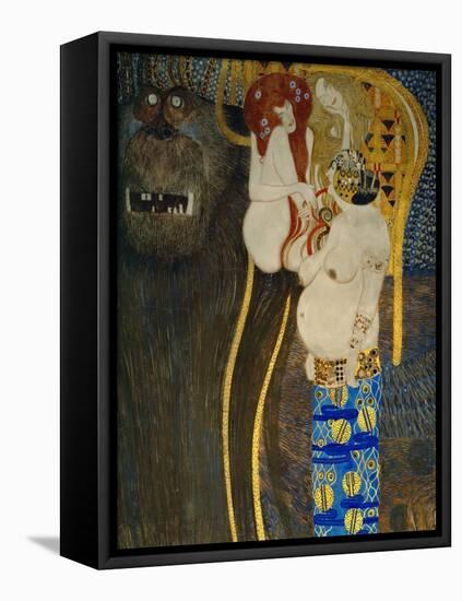 The Beethoven Frieze 1902-Gustav Klimt-Framed Premier Image Canvas