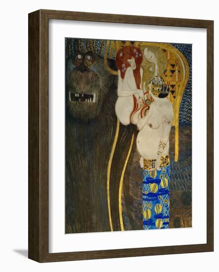 The Beethoven Frieze 1902-Gustav Klimt-Framed Giclee Print