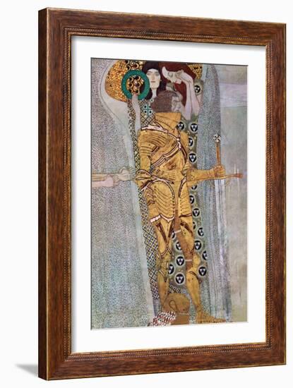 The Beethoven Frieze 2-Gustav Klimt-Framed Art Print