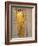 The Beethoven Frieze, Detail: Knight in Shining Armor-Gustav Klimt-Framed Giclee Print