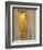 The Beethoven Frieze, Detail: Knight in Shining Armor-Gustav Klimt-Framed Giclee Print