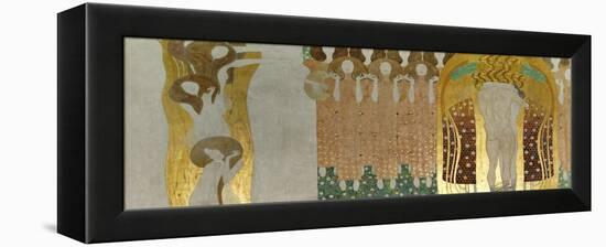 The Beethoven Frieze-Gustav Klimt-Framed Premier Image Canvas