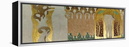 The Beethoven Frieze-Gustav Klimt-Framed Premier Image Canvas