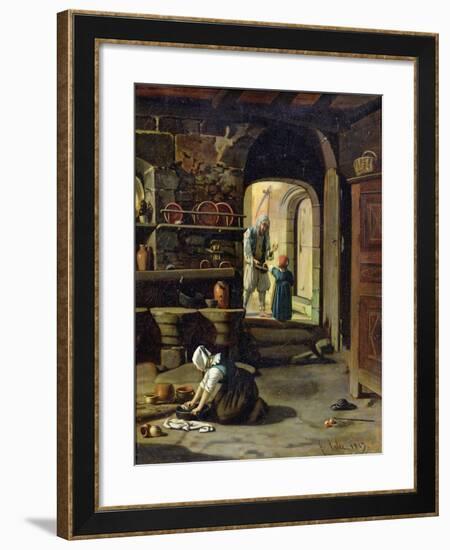 The Beggar, 1847-Francois Talec-Framed Giclee Print