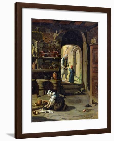 The Beggar, 1847-Francois Talec-Framed Giclee Print