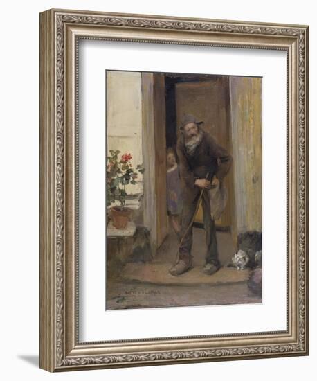 The Beggar, 1881-Jules Bastien-Lepage-Framed Giclee Print