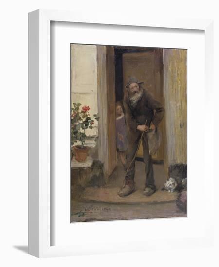 The Beggar, 1881-Jules Bastien-Lepage-Framed Giclee Print