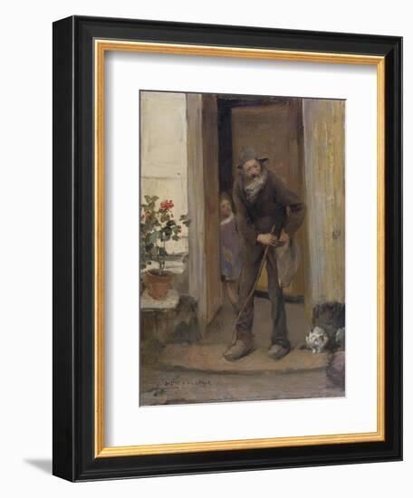 The Beggar, 1881-Jules Bastien-Lepage-Framed Giclee Print