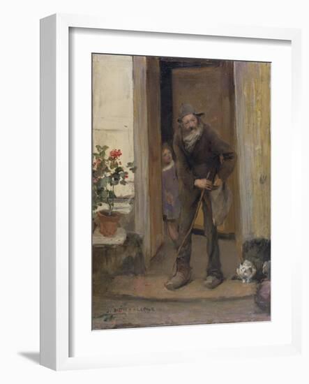 The Beggar, 1881-Jules Bastien-Lepage-Framed Giclee Print