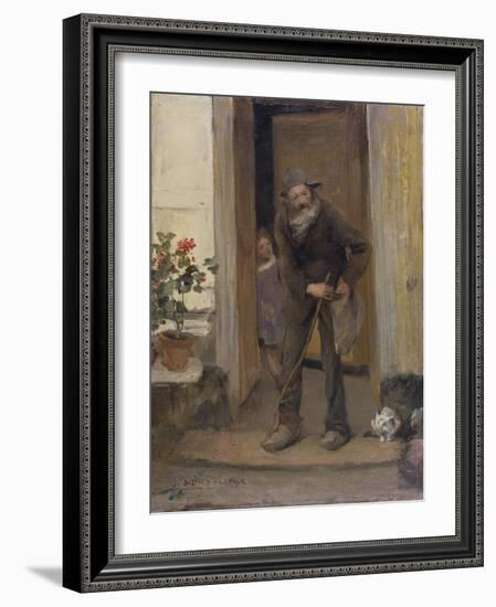 The Beggar, 1881-Jules Bastien-Lepage-Framed Giclee Print