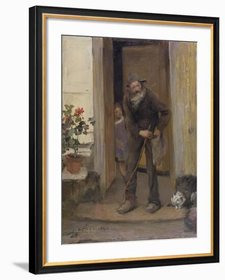 The Beggar, 1881-Jules Bastien-Lepage-Framed Giclee Print