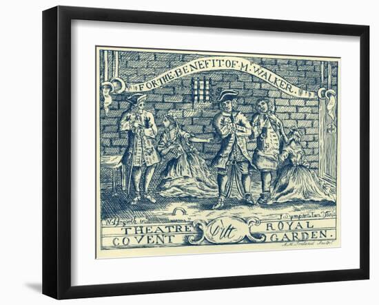 The Beggar 's Opera by John Gay-William Hogarth-Framed Giclee Print