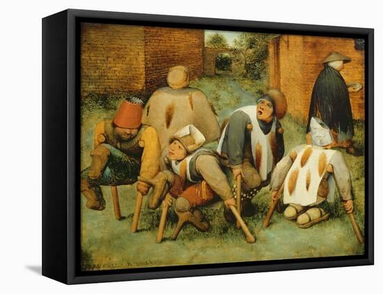 The Beggars, 1568-Pieter Bruegel the Elder-Framed Premier Image Canvas