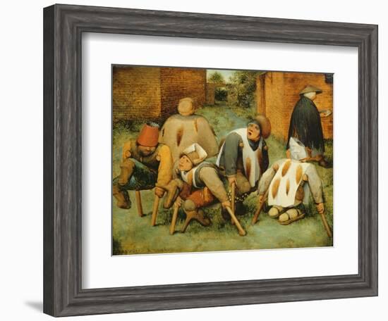 The Beggars, 1568-Pieter Bruegel the Elder-Framed Giclee Print