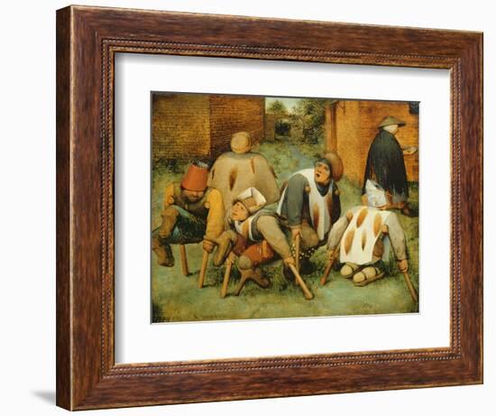 The Beggars, 1568-Pieter Bruegel the Elder-Framed Giclee Print