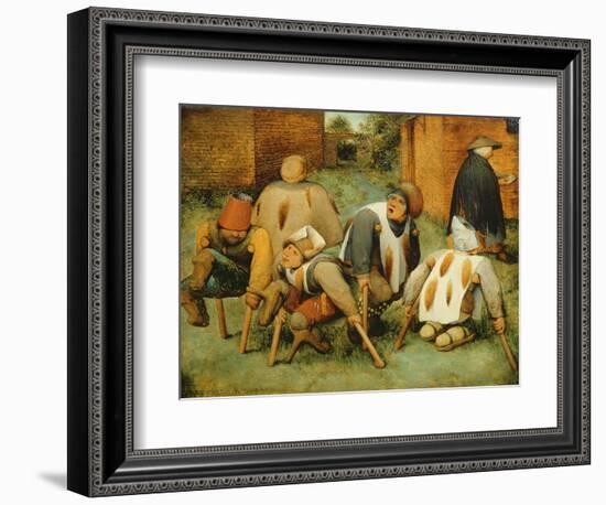 The Beggars, 1568-Pieter Bruegel the Elder-Framed Giclee Print