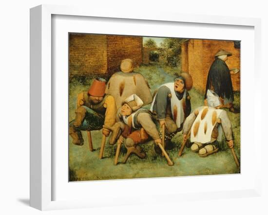The Beggars, 1568-Pieter Bruegel the Elder-Framed Giclee Print