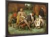The Beggars (Oil on Panel)-Jan the Elder Brueghel-Mounted Giclee Print