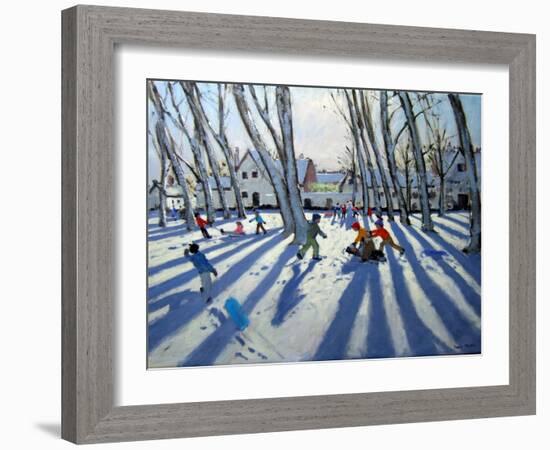 The Begijnhof, Bruges, 2005-Andrew Macara-Framed Giclee Print