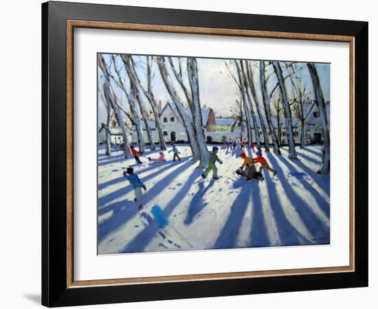 The Begijnhof, Bruges, 2005-Andrew Macara-Framed Giclee Print