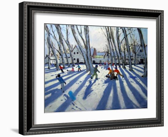 The Begijnhof, Bruges, 2005-Andrew Macara-Framed Giclee Print